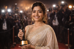 Rashmika Mandanna Rashmika Mandanna : ராஷ்மிகா மந்தனாவுக்கு ரசிகர்கள் வாழ்த்து - The Girlfriend படத்திற்காக சிறந்த நடிகை விருது Theechudar