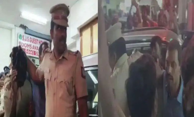 Tvk News update TVK வில்லிவாக்கம் த வெ க பொதுக்கூட்டத்தில் அதிர்ச்சி: பெண்கள் மீது பாட்டில் வீச்சு – போலீஸ் விளக்கம் Theechudar