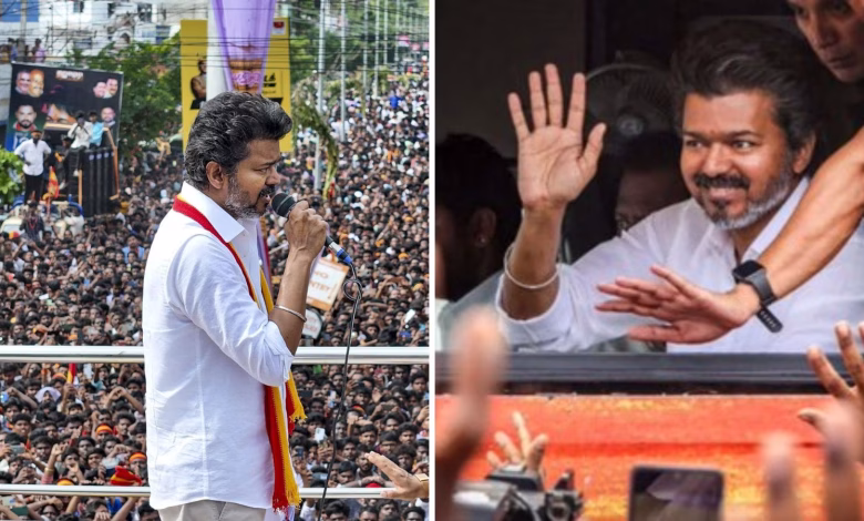 Vijay Rally 1 அரசியலில் நுழைந்த பிறகு விஜய்க்கு முதல் வழக்கு! – கொளத்தூர் பிரச்சாரம் சர்ச்சை Theechudar