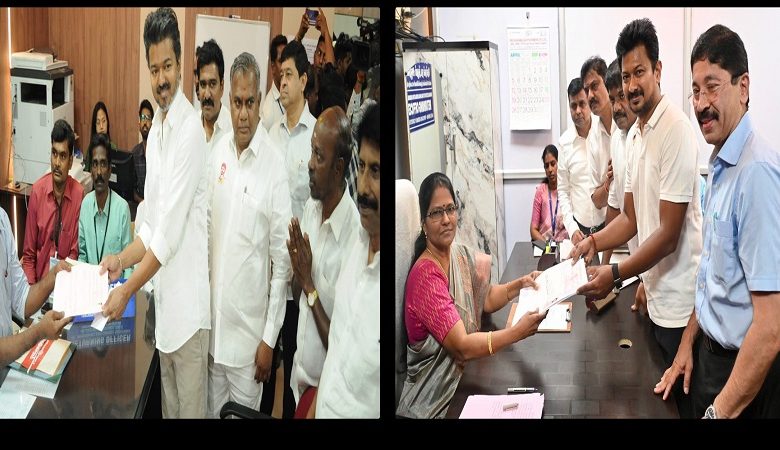 16 1 சேப்பாக்கம் நிரம்பி வழிந்தது: உதயநிதி வேட்புமனு தாக்கல் – தேர்தல் களம் சூடு! Theechudar