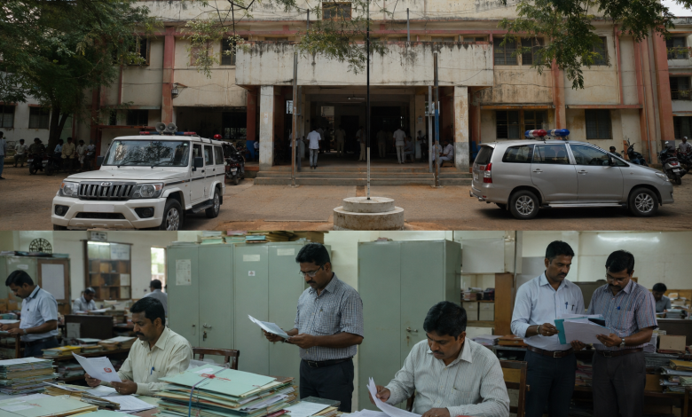 DVAC தமிழகம் முழுவதும் தாலுகா அலுவலகங்களில் லஞ்ச ஒழிப்புத்துறை அதிரடி சோதனை – கணக்கில் வராத பணம் பறிமுதல் 1 DVAC தமிழகம் முழுவதும் தாலுகா அலுவலகங்களில் லஞ்ச ஒழிப்புத்துறை அதிரடி சோதனை – கணக்கில் வராத பணம் பறிமுதல் Theechudar