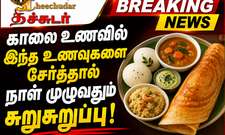 பழங்கள் மற்றும் காய்கறிகளில் உள்ள நார்ச்சத்து காலை உணவில் இந்த உணவுகளை சேர்த்தால் நாள் முழுவதும் சுறுசுறுப்பு! 1 பழங்கள் மற்றும் காய்கறிகளில் உள்ள நார்ச்சத்து காலை உணவில் இந்த உணவுகளை சேர்த்தால் நாள் முழுவதும் சுறுசுறுப்பு! Theechudar